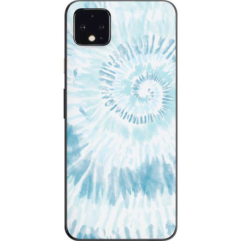 Blue and White Tie Dye Google Pixel 4 XL Skin